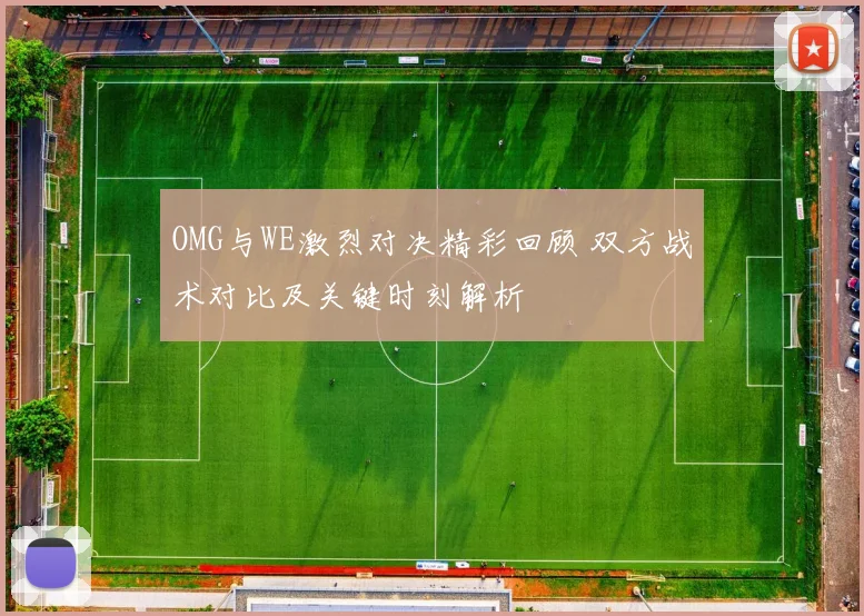 OMG与WE激烈对决精彩回顾 双方战术对比及关键时刻解析